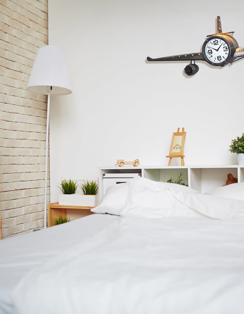 Load image into Gallery viewer, Wall clock - Metal Medium  Vintage Fighter Jet Wall Clock by Peterson Housewares &amp; Artwares
