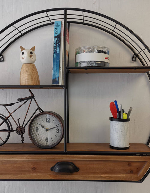 Load image into Gallery viewer, Table clock - Bike Table Clock by Peterson Housewares &amp; Artwares
