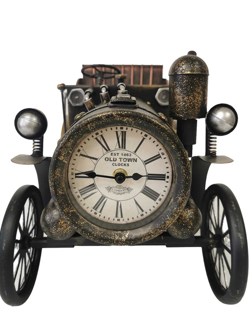 Load image into Gallery viewer, Table clock - Antique Car Table Clock by Peterson Housewares &amp; Artwares
