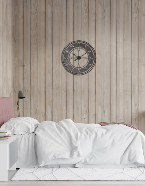 Load image into Gallery viewer, Antique Gray Casual Wall Clock by Peterson Housewares &amp; Artwares
