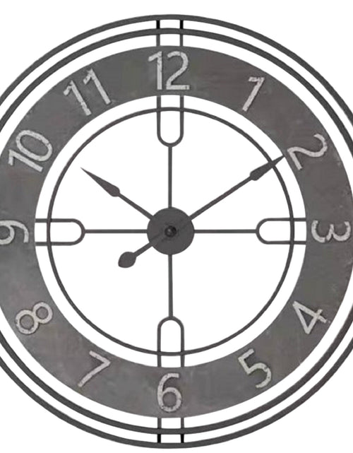 Load image into Gallery viewer, Antique Gray Casual Wall Clock by Peterson Housewares &amp; Artwares
