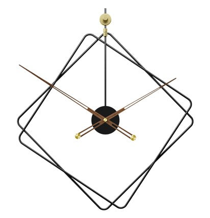 Load image into Gallery viewer, Iron  Home Decoration Modern Design Mounted Wall Clock by Peterson Housewares &amp; Artwares
