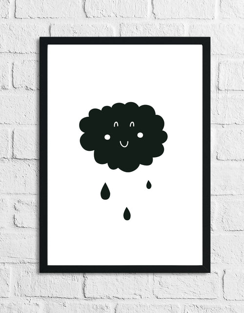 Load image into Gallery viewer, Scandinavian Cloud Children's Nursery Bedroom Wall Decor Print by WinsterCreations™ Official Store
