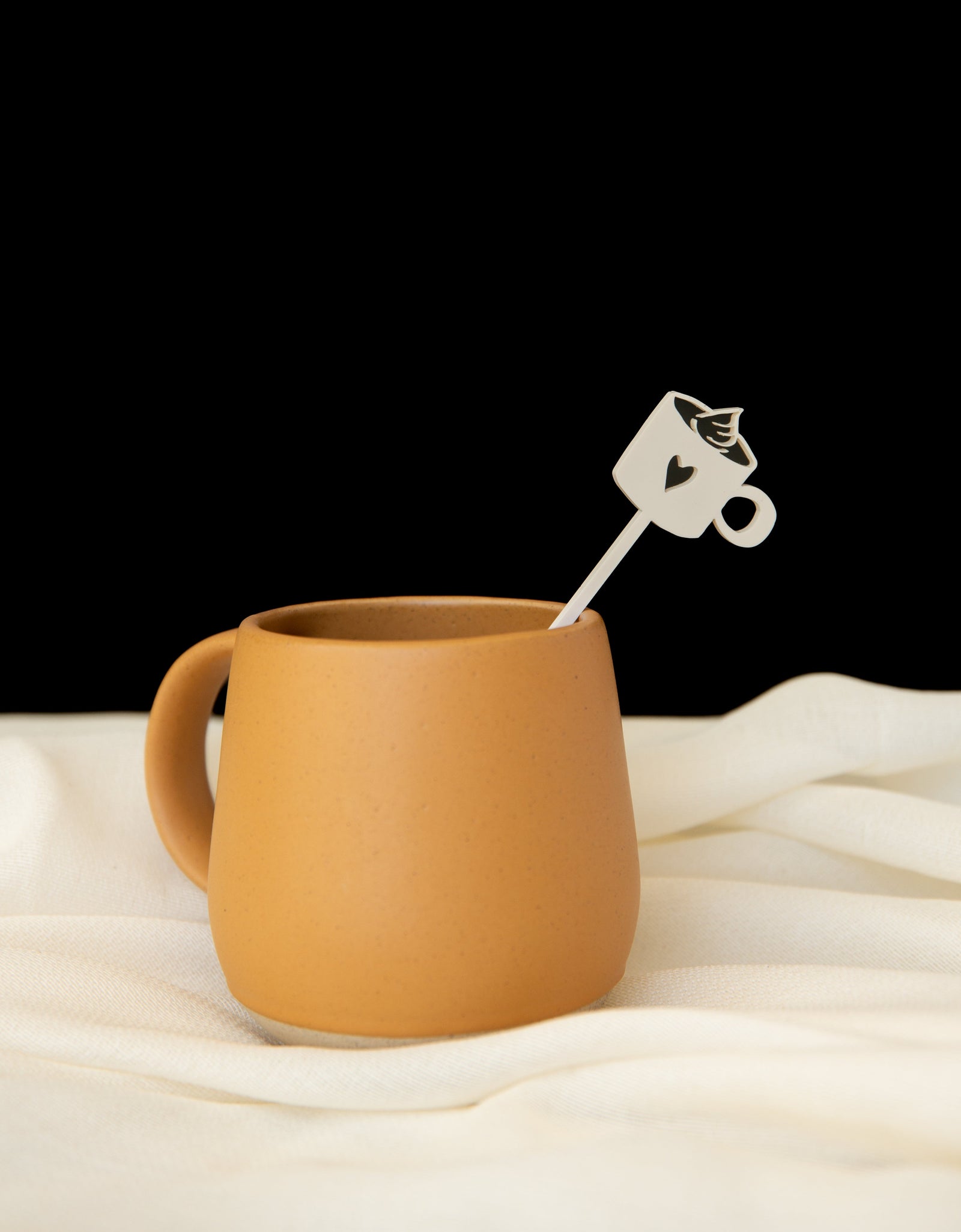 Hello Pumpkin Drink Stirrers by The Cotton & Canvas Co.