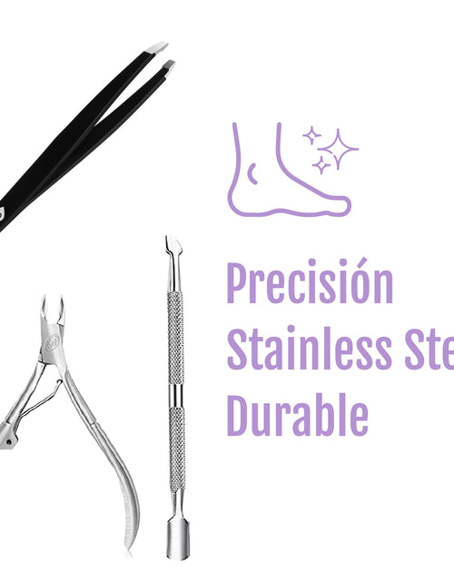 Load image into Gallery viewer, Precision Perfection Bundle: Slant Tip Tweezer + Salon-Grade Nail Care Kit by Pursonic
