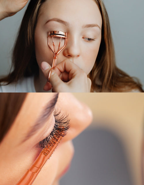 Load image into Gallery viewer, Pursonic Salon Grade Eyelash Curler &amp; Heated Eyelash Curler With Comb Bundle by Pursonic
