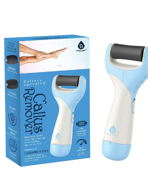 Load image into Gallery viewer, Pedi Perfect Foot File Battery Operated Callus Remover Tool by Pursonic
