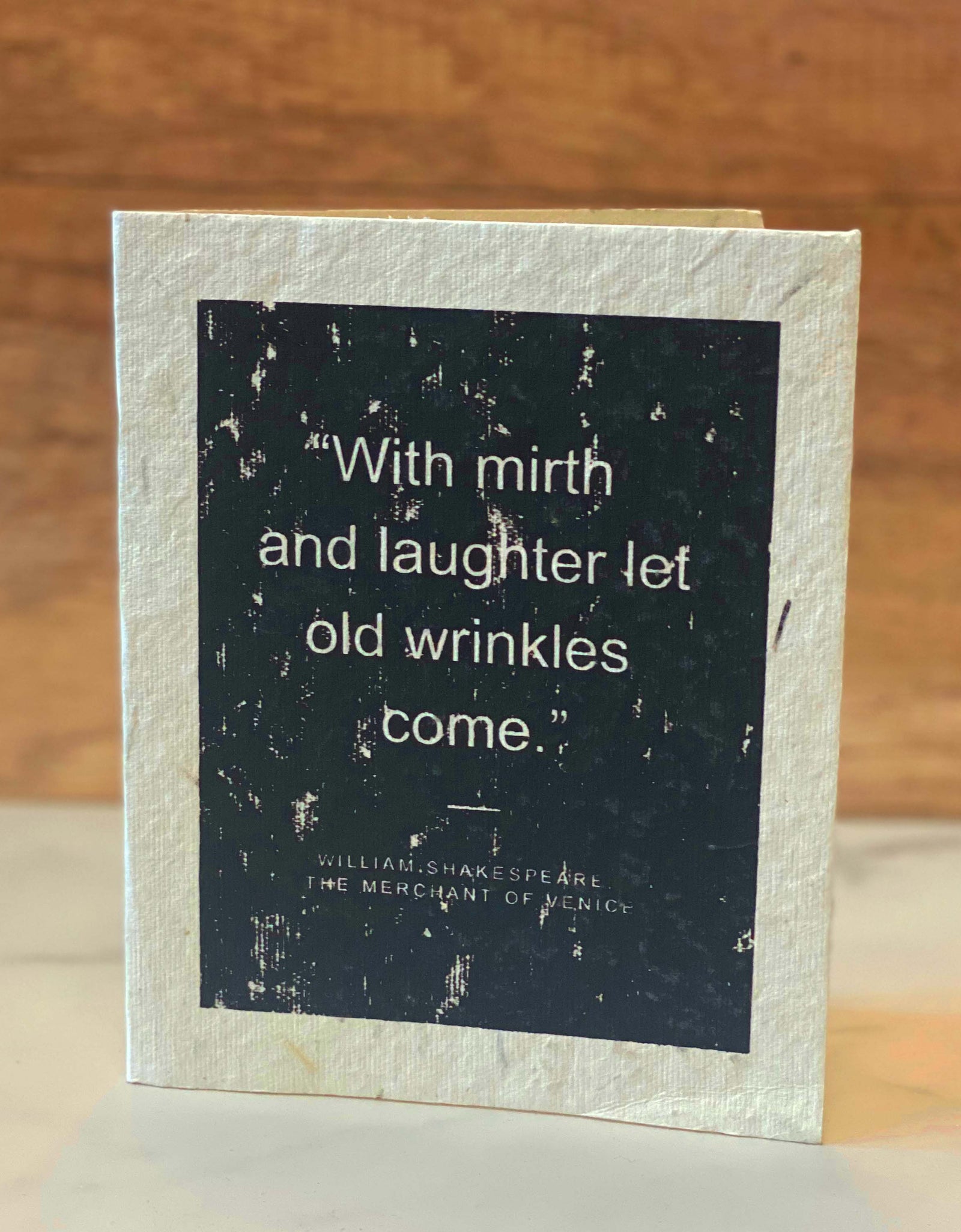 Shakespeare Birthday Card by Soothi