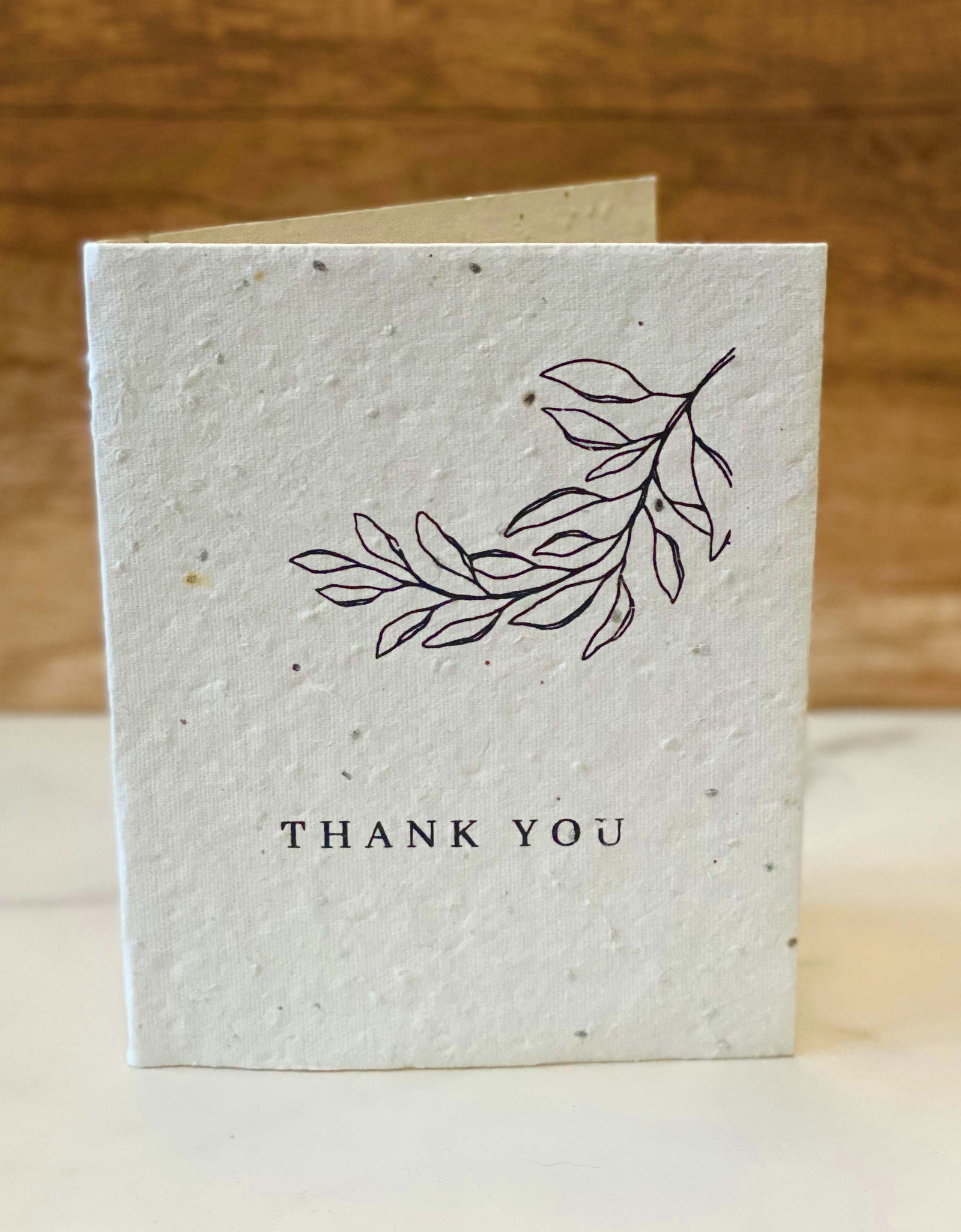 Thank You Seed Paper Greeting Card by Soothi