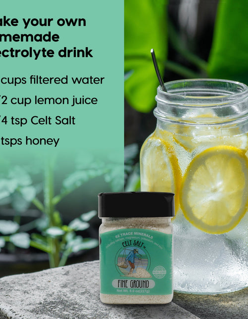 Load image into Gallery viewer, Celtic Sea Salt- 8 oz Shaker of Coarse Light Grey, organic, 82 minerals, Celt Salt By Nature's Pantry by Celt Salt
