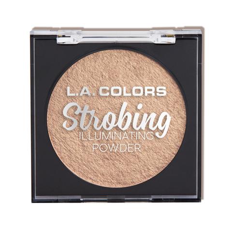 Load image into Gallery viewer, L.A. COLORS Strobing Illuminating Powder - Gold Halo
