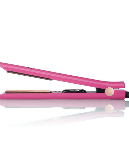 Load image into Gallery viewer, Pro-Series 1″ Titanium Hair Straightener Pink by Calicapelli Hair Tools
