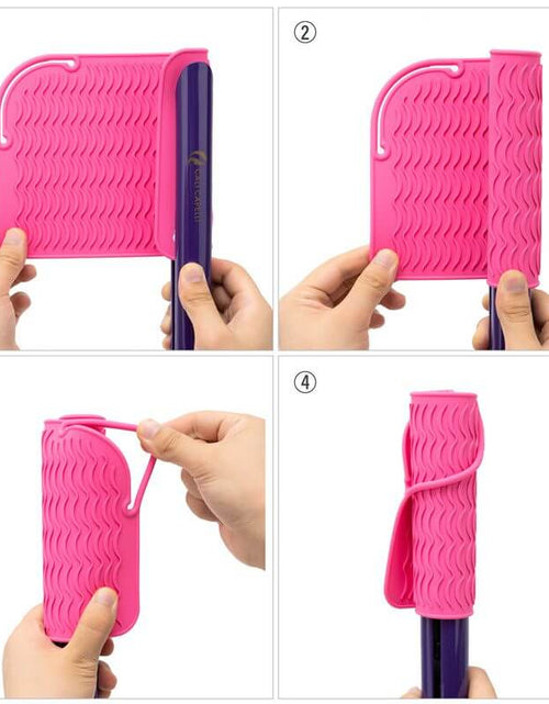 Load image into Gallery viewer, Pro Heat Resistant Mat (Pink) by Calicapelli Hair Tools
