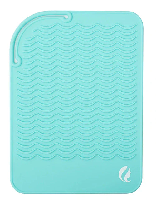 Load image into Gallery viewer, Pro Heat Resistant Mat (Mint) by Calicapelli Hair Tools

