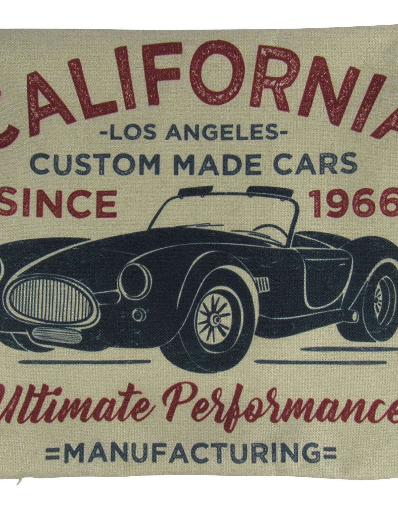 California Custom Cars | Pillow Cover |  Throw Pillow | Dad Gift | Classic Car | Shelby Cobra | Gift Ideas | Pillow | Hot Rod | Room Décor by UniikPillows