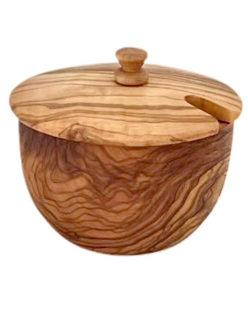 Load image into Gallery viewer, Mediterranean Olive Wood Canister by Choixe
