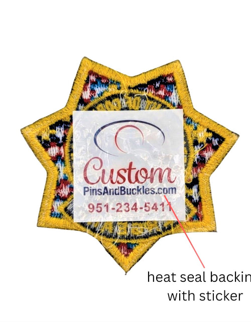Load image into Gallery viewer, CDCR SERGEANT <br> Autism Awareness <br> Ribbon Badge Patch by Custom Pins &amp; Buckles
