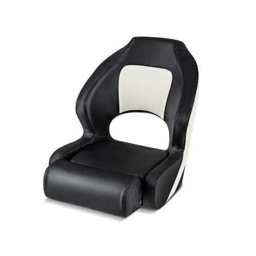 Load image into Gallery viewer, Captain Bucket Seat with Waterproof PVC Leather for Sightseeing Boat-Black
