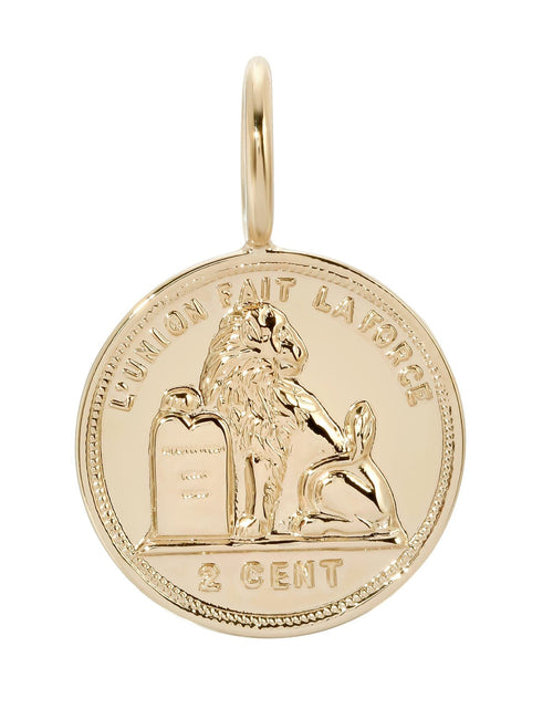 Load image into Gallery viewer, Carmen Coin Pendant by eklexic jewelry
