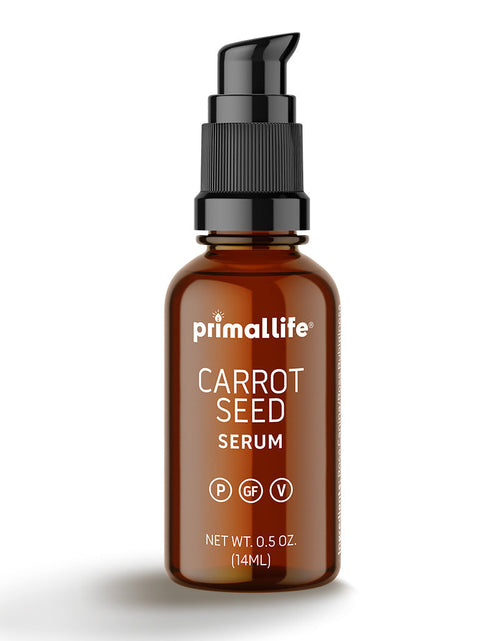 Load image into Gallery viewer, Carrot Seed Serum, 0.5 oz by Primal Life Organics #1 Best Natural Dental Care
