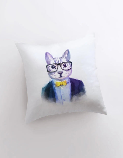 Load image into Gallery viewer, Cats | Hipster | Pillow Cover | Throw Pillow | Cat Gift | Home Decor | Cute Throw Pillows | Best Throw Pillows | Unique Decorative Pillows by UniikPillows
