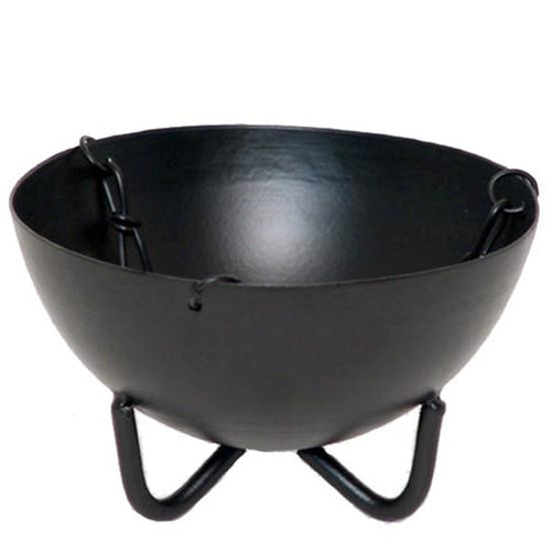 Load image into Gallery viewer, Hanging cauldron for burning smudging herbs and resins - Large by OMSutra
