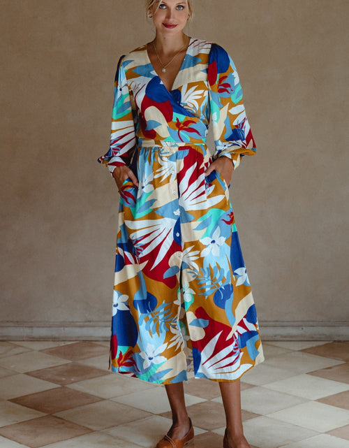 Load image into Gallery viewer, Celeste Convertible Midi Dress by ELF
