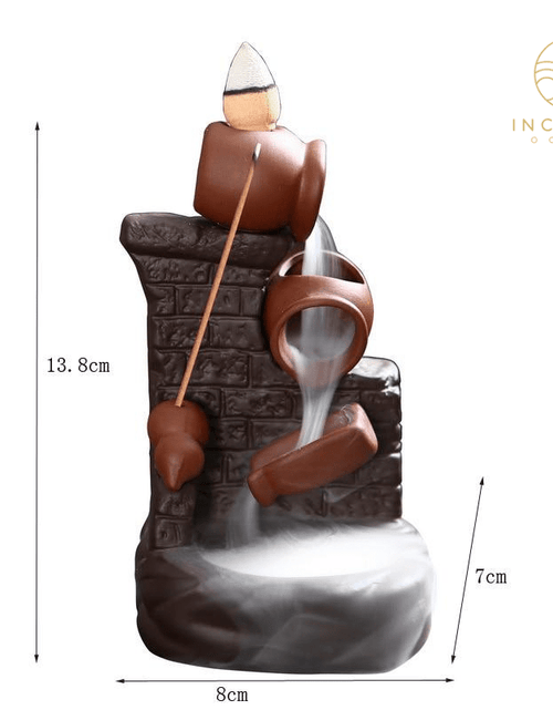 Load image into Gallery viewer, Ceramic Water Backflow Incense Burner by incenseocean
