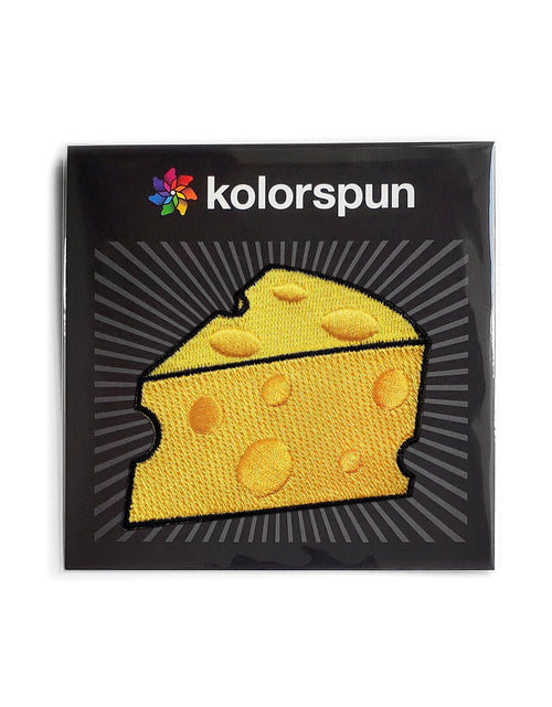 Load image into Gallery viewer, Cheese Slice Patch by Kolorspun
