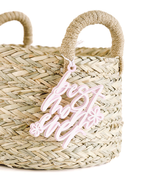 Load image into Gallery viewer, Best Mom Ever Mother's Day Basket Gift Tag by The Cotton &amp; Canvas Co.
