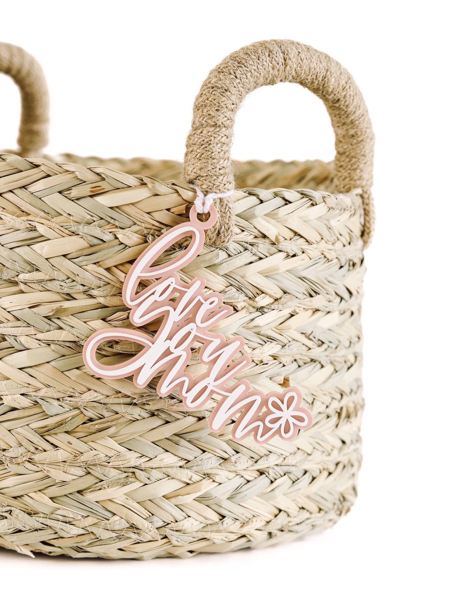 Love You Mom Mother's Day Basket Gift Tag by The Cotton & Canvas Co.