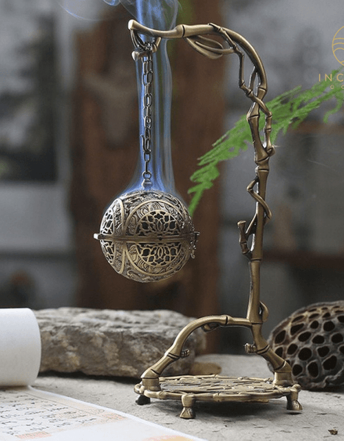 Load image into Gallery viewer, Chinese Hanging Backflow Incense Holder by incenseocean
