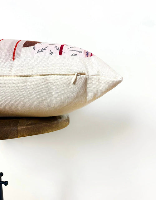 Load image into Gallery viewer, Christmas Gift Train | Throw Pillow Cover | 20x10 | Decorative Pillows for Couch | Christmas Throw Pillows | Christmas Home Decor | Mom Gift by UniikPillows
