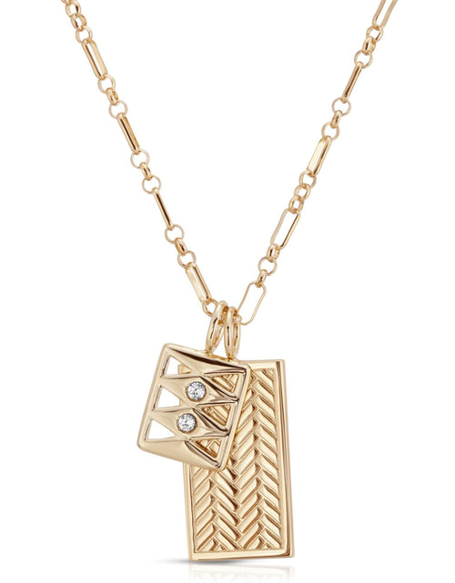 Load image into Gallery viewer, Cidney Charm Necklace by eklexic jewelry

