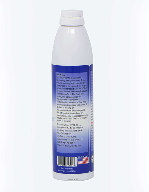 Load image into Gallery viewer, DWD2 Clean Air® Foaming Coil Cleaner Home &amp; Commercial self-rinsing by The DWD2 System, Inc.
