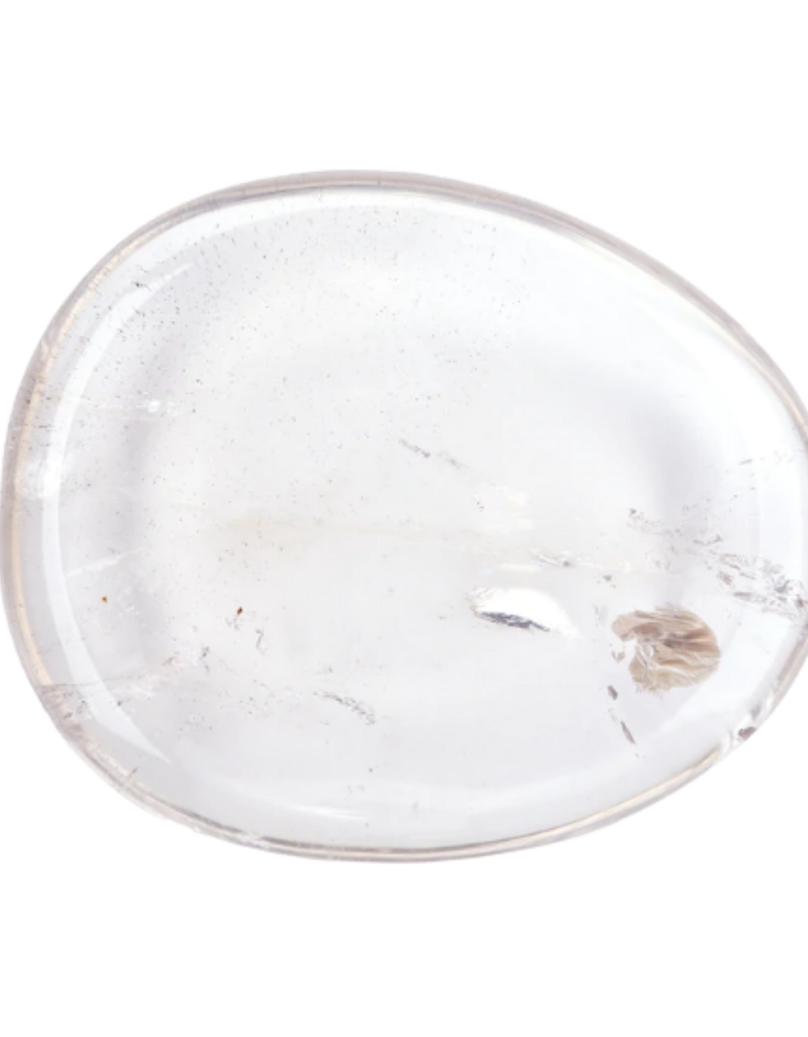 Clear Quartz Worry Stone by Wicked Good Perfume