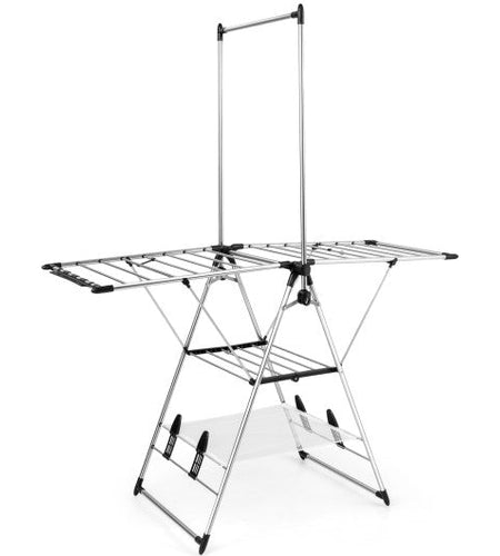 Clothes Drying Rack with 6-Level Adjustable Height