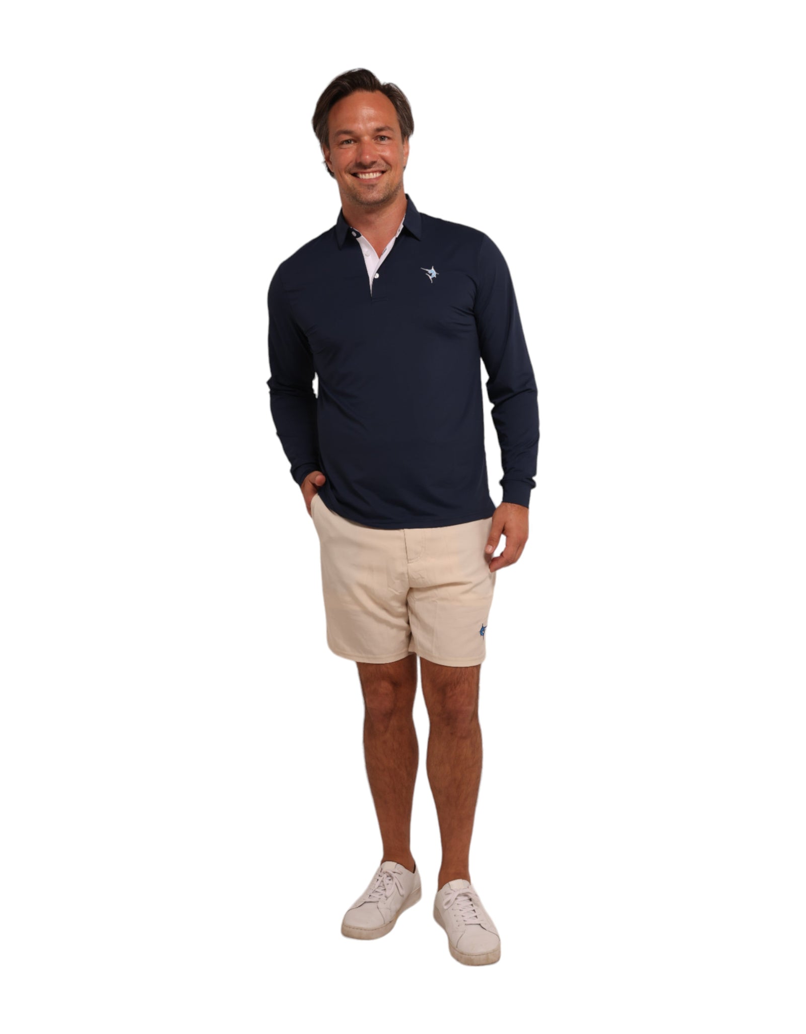 Coast Long Sleeve Polo