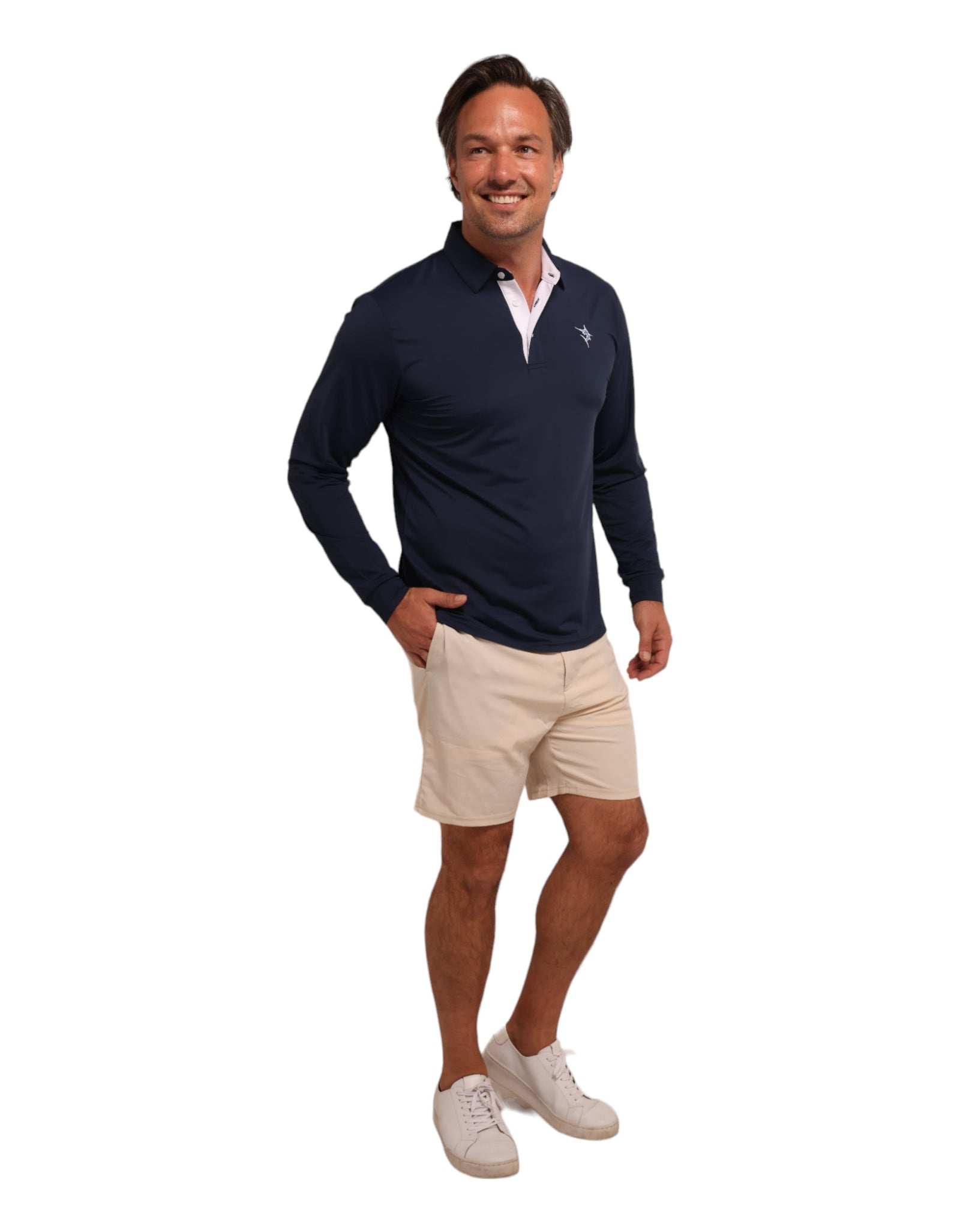 Coast Long Sleeve Polo