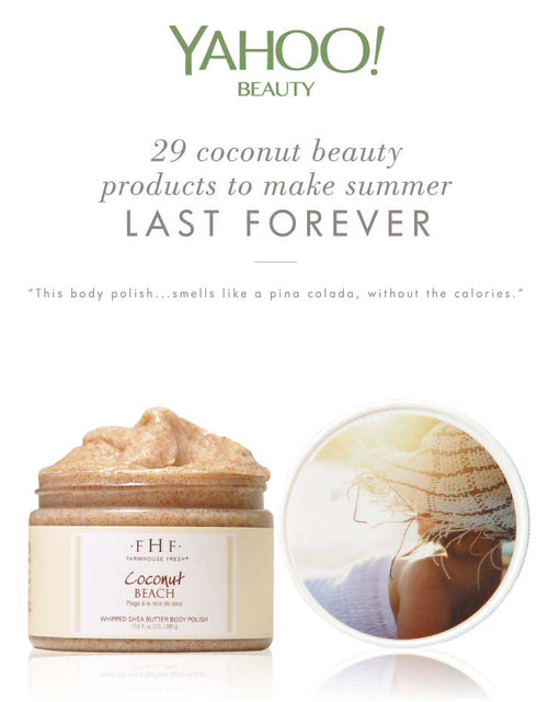 Load image into Gallery viewer, Coconut Beach® by FarmHouse Fresh skincare
