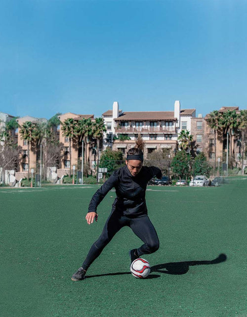 Load image into Gallery viewer, Combo Women's Soccer Tight With Shin Guard Pocket
