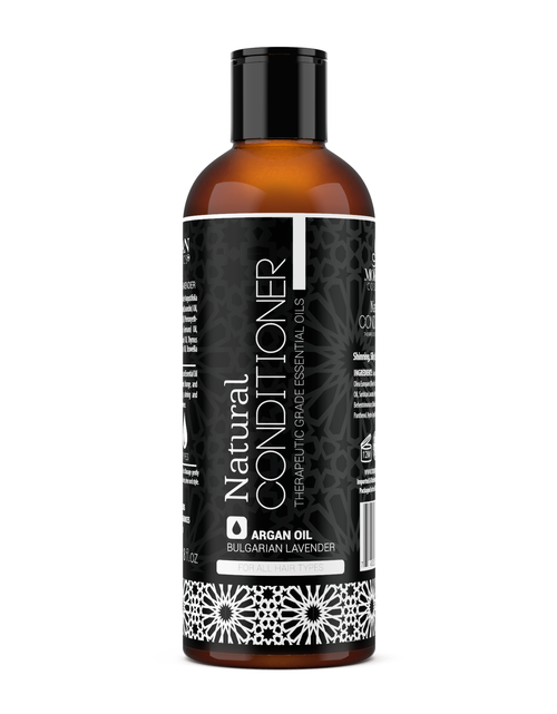 Load image into Gallery viewer, ARGAN NATURAL CONDITIONER LAVENDER 16 OZ Conditioner Lavender - Argan Conditioner Is Also Paraben Free and Synthetic Fragrance Free - 100% Vegetarian. Made In USA. by Morgan Cosmetics
