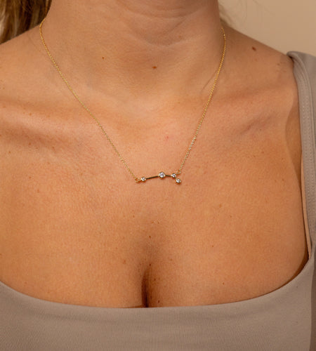 'When Stars Align' Constellation Necklace by Sterling Forever