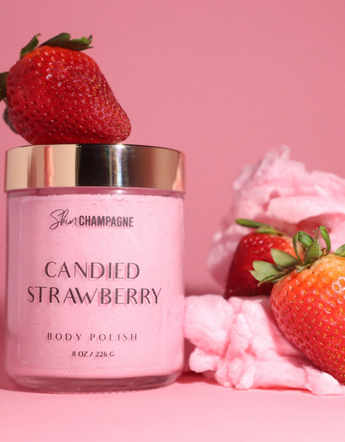 Load image into Gallery viewer, Candied Strawberry Body Polish by Skin Champagne
