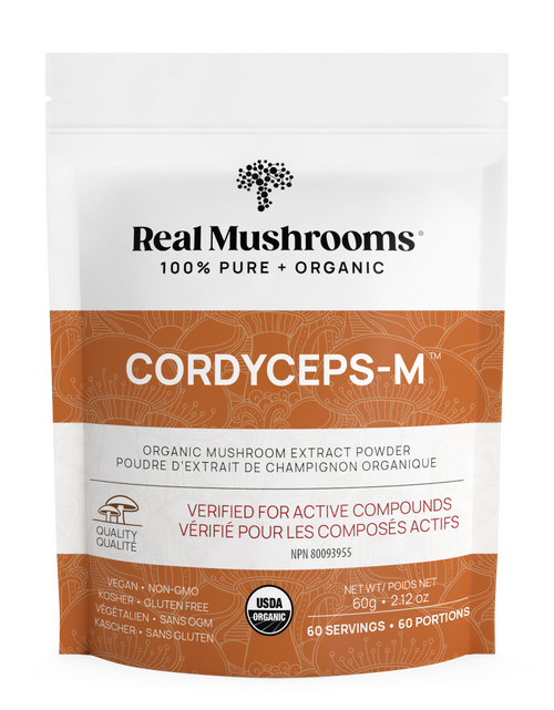 Load image into Gallery viewer, Organic Cordyceps Mushroom Extract Powder – Bulk Supplement by Real Mushrooms
