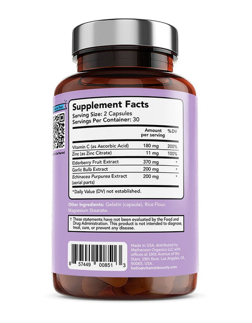 Load image into Gallery viewer, Elderberry Immune Support by Vitamin Bounty
