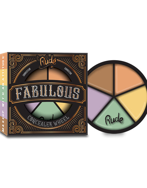 Load image into Gallery viewer, RUDE Fabulous Concealer Wheel - Corrector
