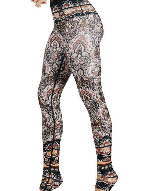 Load image into Gallery viewer, Espresso Yourself Printed Yoga Leggings by Yoga Democracy
