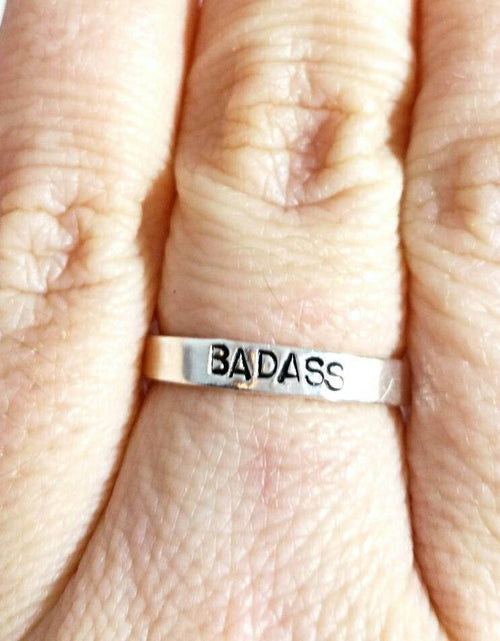 Load image into Gallery viewer, Custom Sterling Silver Ring by Salt and Sparkle
