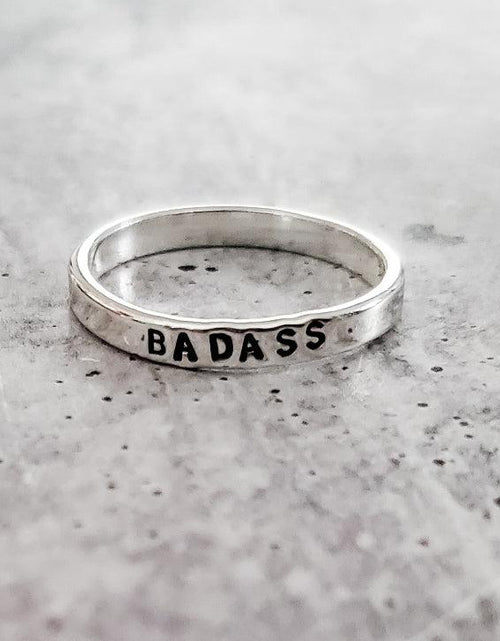 Load image into Gallery viewer, Custom Sterling Silver Ring by Salt and Sparkle
